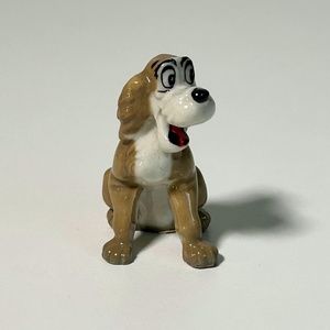 Wade Hat Box Series 1st Issue Set 2 1956-65 Toughy Dog Porcelain Figurine